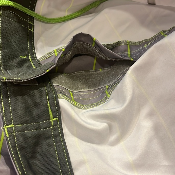 Stussy Cargo Board Shorts Swim Trunks Surfing Unlined new Stripe Mens Sizes - Picture 11 of 11